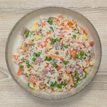 Arroz tres delicias